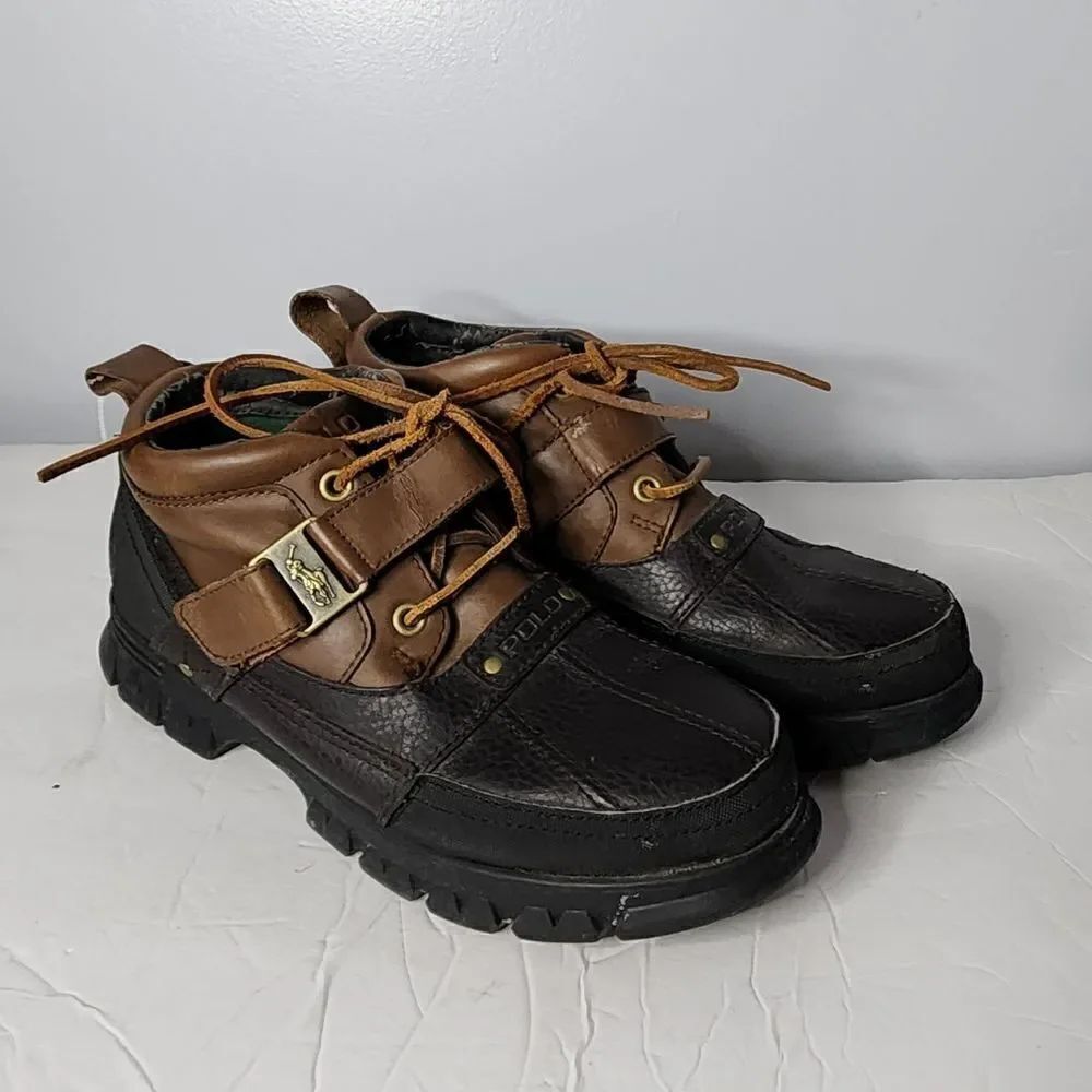 Polo Leather Boots Model Country hardy BT II size 9